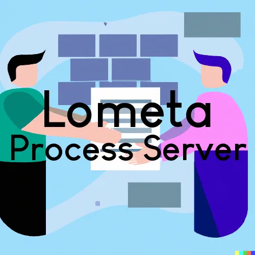 Lometa, TX Process Servers and Courtesy Copy Messengers
