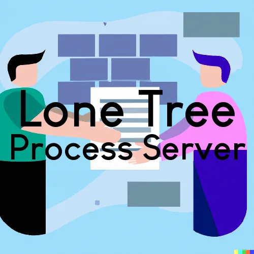 Lone Tree Process Server, “Serving by Observing“ 