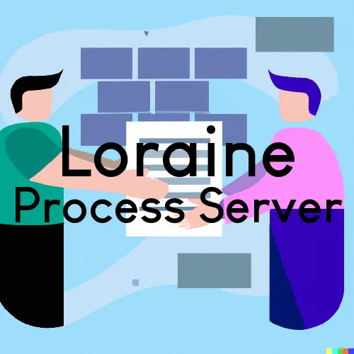 Process Servers in Loraine, North Dakota 