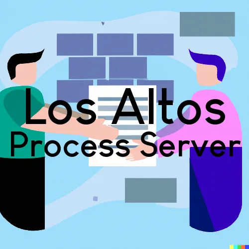 Los Altos, CA Process Servers and Courtesy Copy Messengers