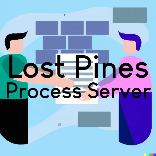 Lost Pines, Texas Process Servers