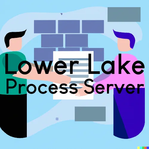 Lower Lake, California Process Servers