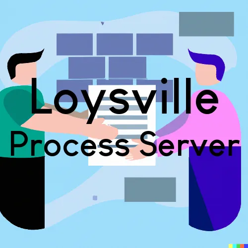 Loysville, PA Process Server, “Process Support“ 