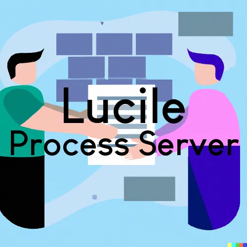  Lucile Process Server, “Guaranteed Process“ in ID 