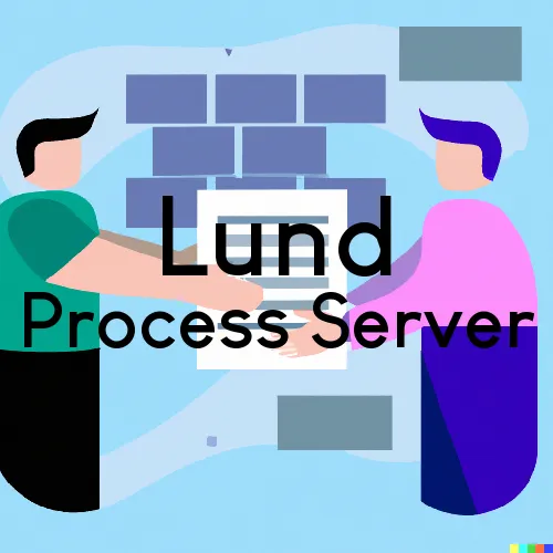 Lund, NV Process Servers in Zip Code 89317