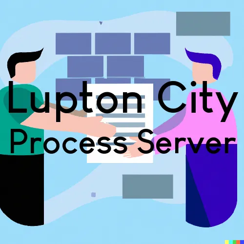Lupton City, Tennessee Process Servers