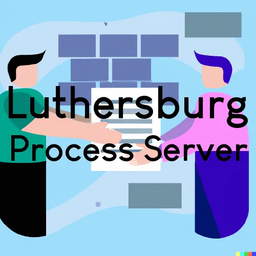 Luthersburg, Pennsylvania Process Servers