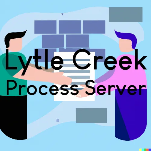 Process Servers in Zip Code Area 92358 in Lytle Creek