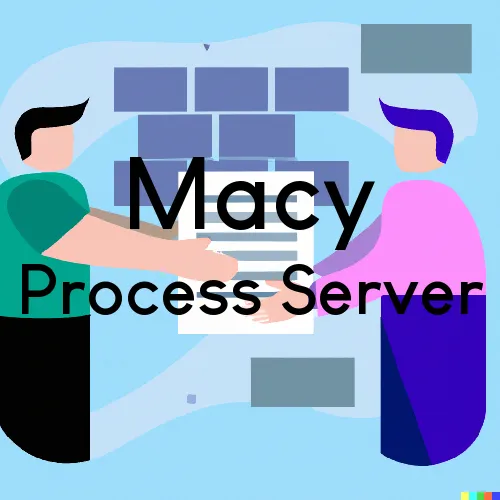 Process Servers in Macy, Indiana 