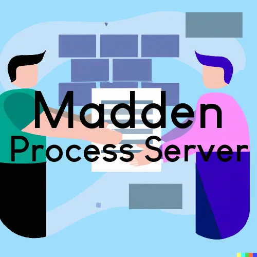 Madden, MS Process Server, “Serving by Observing“ 