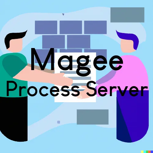 Magee Process Server, “On time Process“ 
