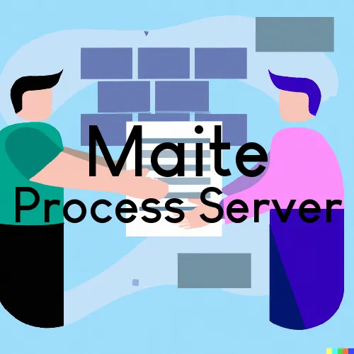 Maite, GU Process Servers and Courtesy Copy Messengers