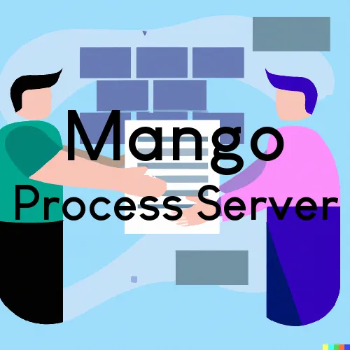 Mango, Florida Process Servers for Registered Agents