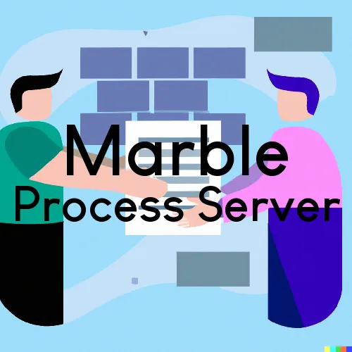 Marble, Colorado Process Servers