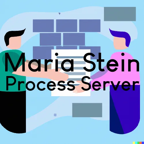 Maria Stein, OH Process Servers in Zip Code 45860