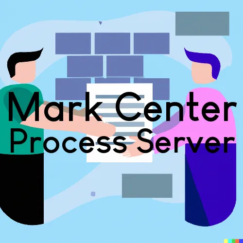 Mark Center Process Server, “Guaranteed Process“ 