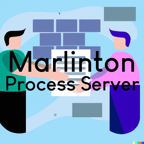 Marlinton, WV Process Server, “Process Support“ 
