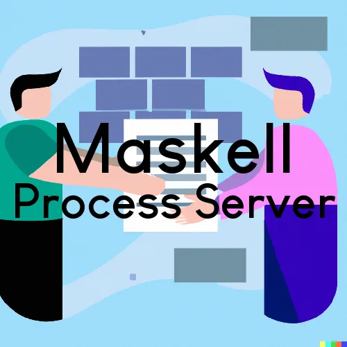 Maskell, Nebraska Process Servers
