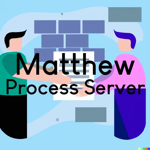 Matthew, KY Process Servers in Zip Code 41472