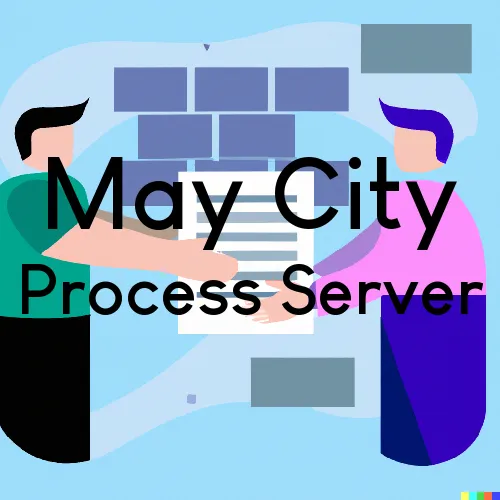 May City, IA Process Server, “Process Support“ 