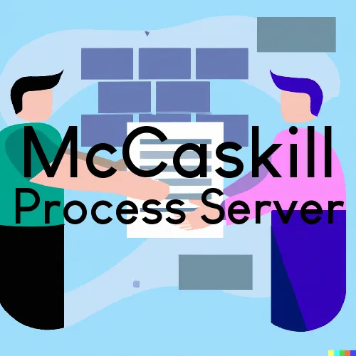 McCaskill, AR Process Servers in Zip Code 71847