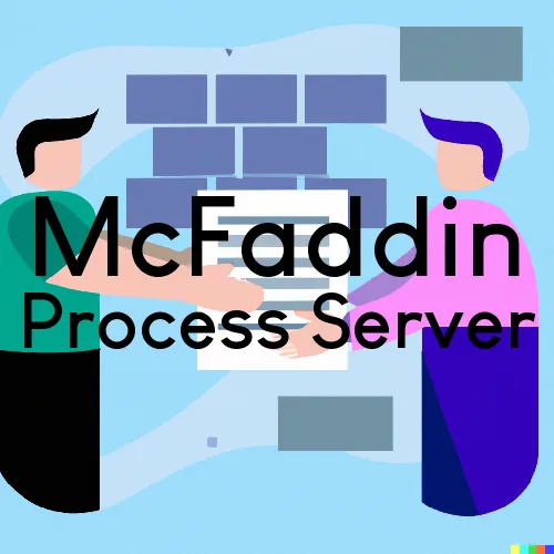 McFaddin, TX Process Servers in Zip Code 77973