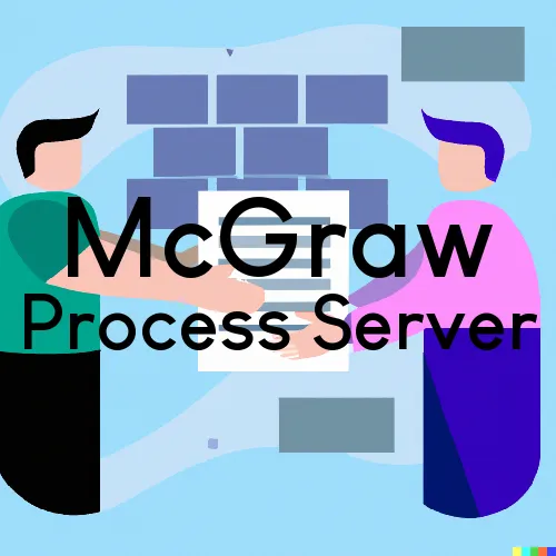 McGraw, NY Process Server, “Server One“ 