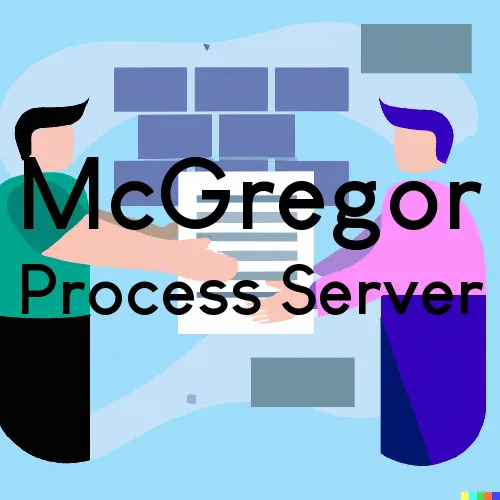 McGregor, North Dakota Process Servers