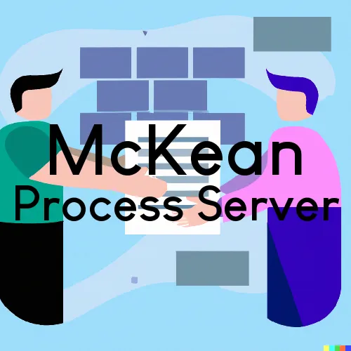 McKean, PA Process Serving and Delivery Services