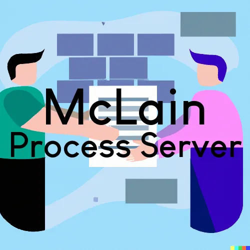 McLain, Mississippi Process Servers