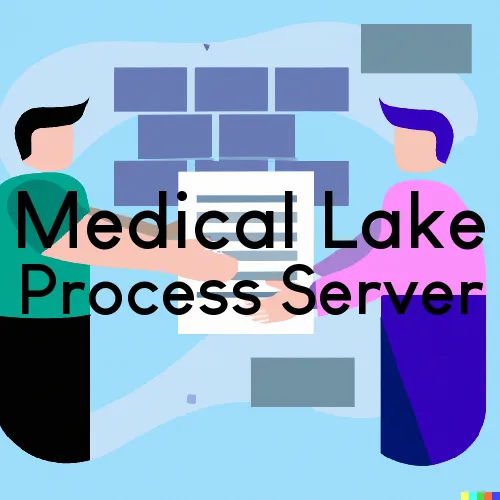 WA Process Servers in Medical Lake, Zip Code 99022