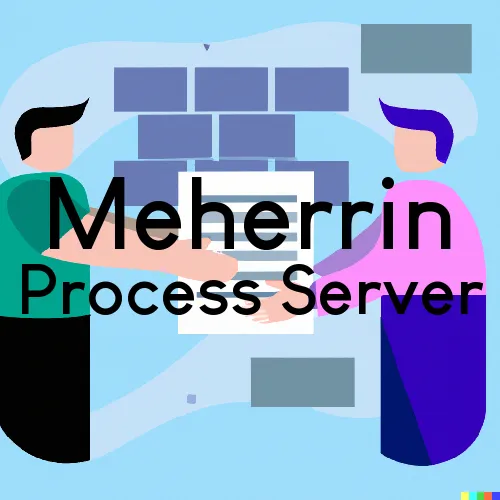 Meherrin, VA Process Servers in Zip Code 23954