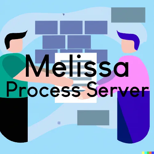 Melissa, Texas Process Servers