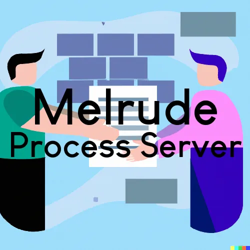 Melrude, MN Process Servers in Zip Code 55766