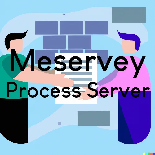 Meservey, Iowa Process Servers and Field Agents