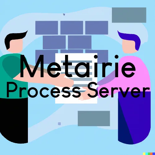 Metairie, Louisiana Process Servers - Process Serving Services 
