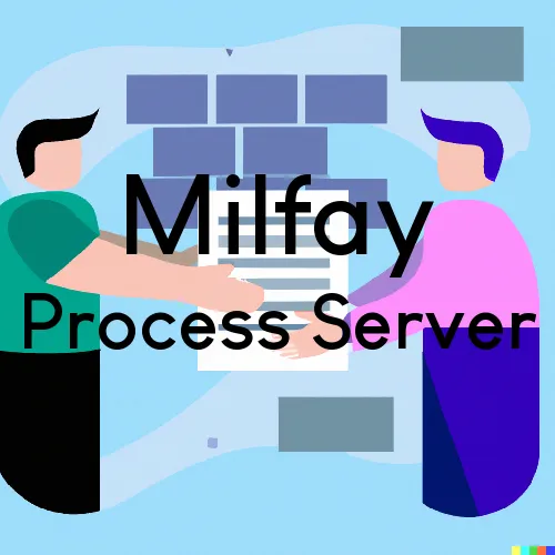 Milfay, OK Process Servers in Zip Code 74046