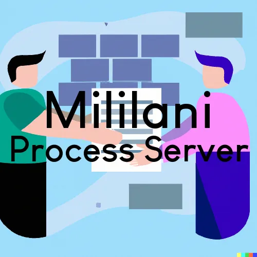 Mililani, HI Process Server, “Process Servers, Ltd.“ 