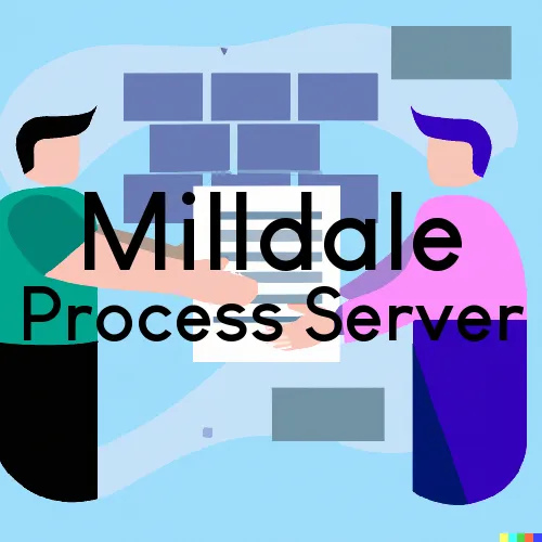 Milldale, Connecticut Process Servers