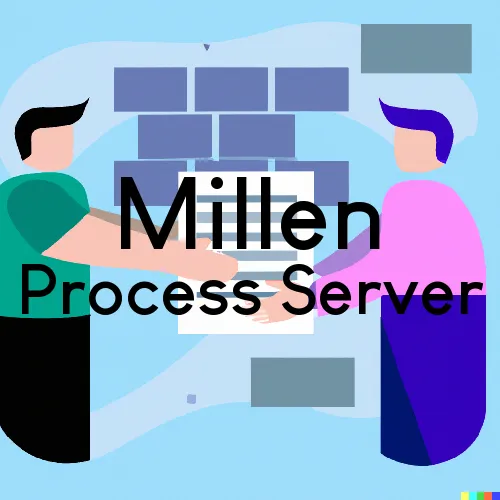 Millen, Georgia Process Servers