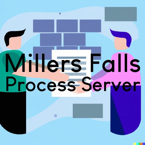 Millers Falls, MA Process Servers and Courtesy Copy Messengers