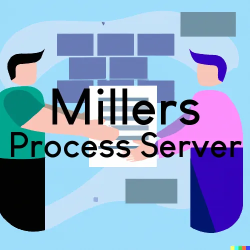 Millers, MD Process Servers and Courtesy Copy Messengers
