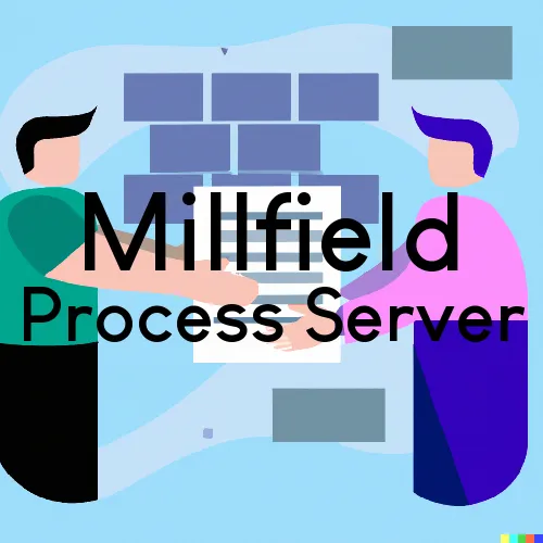 Millfield, Ohio Process Servers and Field Agents