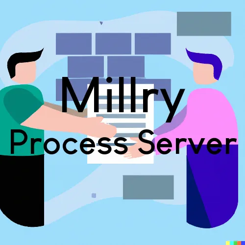 Process Servers in Zip Code Area 36558 in Millry