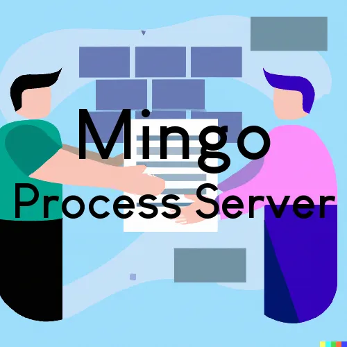 Mingo, Iowa Process Servers