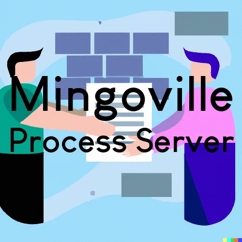 Mingoville, Pennsylvania Process Servers and Field Agents