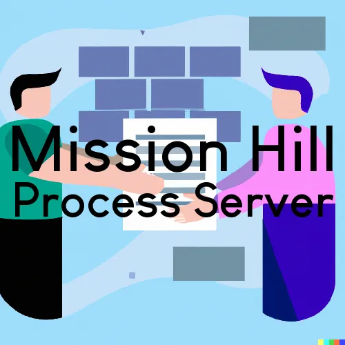 Mission Hill, Massachusetts Process Servers