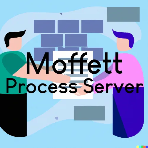 Moffett, Oklahoma Process Servers and Field Agents