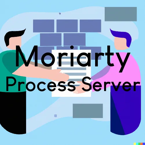 Moriarty, NM Process Servers and Courtesy Copy Messengers