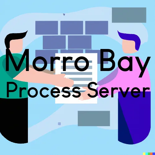 Morro Bay, California Process Server, “Server One“ 
